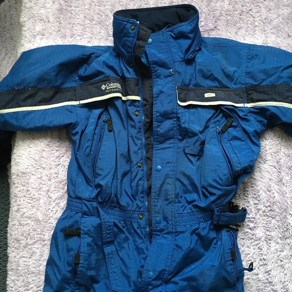Boy's Columbia Body Insulated Blue Snow/Ski Suit